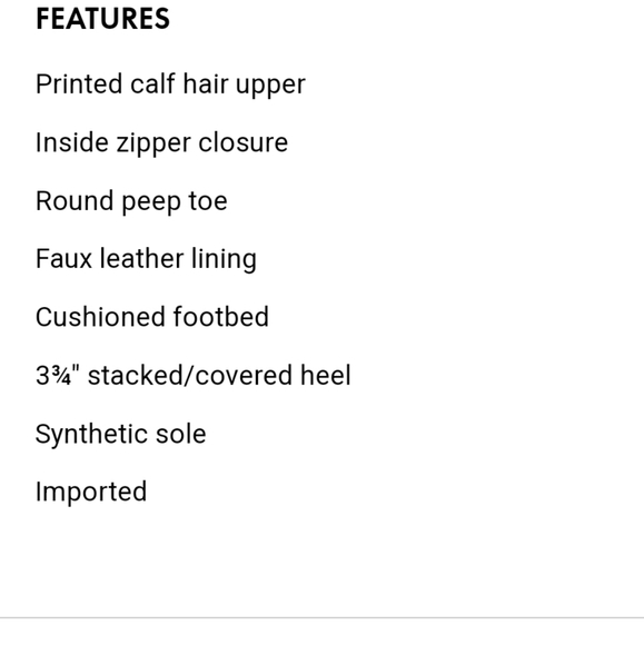 Calvin Klein Leopard Print Booties - Picture 6 of 6